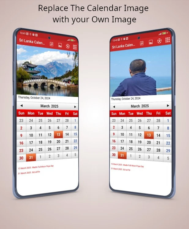 Sri Lanka Calendar 2026 screenshot